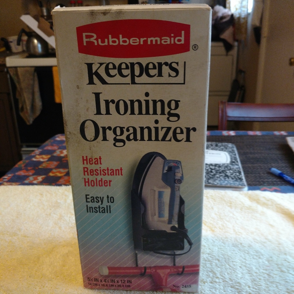 Rubbermaid ironing organizer still in box